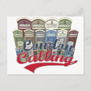 Carte Postale T-shirt londonien