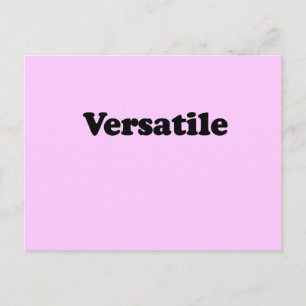 CARTE POSTALE T-SHIRT VERSATILE