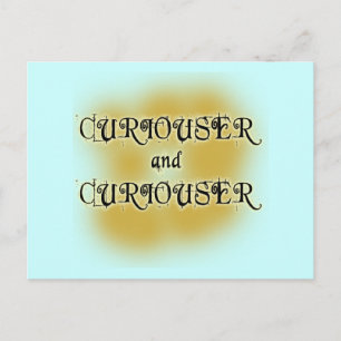 Carte Postale T-shirts Curiouser et Curiouser, Mugs, Vêtements