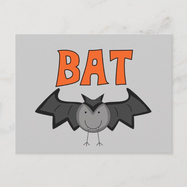 Carte Postale T-shirts et cadeaux BAT (Devant)