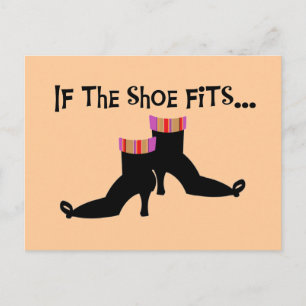 Carte Postale T-shirts et cadeaux de Chaussures de Sorcière