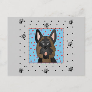 Carte Postale T-shirts et cadeaux de chien de berger allemand