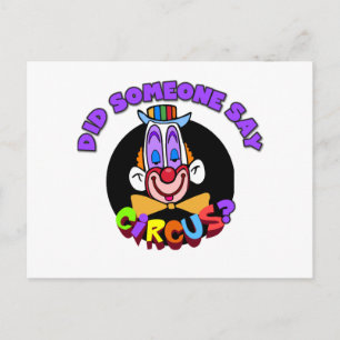Carte Postale T-shirts et cadeaux de cirque
