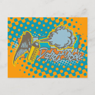 Carte Postale T-shirts et cadeaux de Detroit Urban