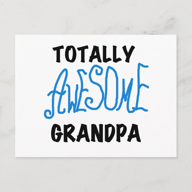 Carte Postale T-shirts et cadeaux de grand-père absolument génia (Devant)