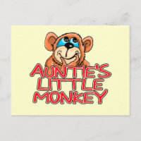 T-shirts et cadeaux de la petite singe de la tante