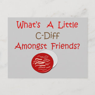 Carte Postale T-shirts et cadeaux de l'infirmière C-Diff