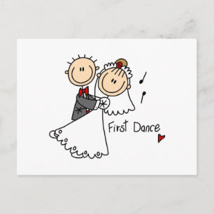 Carte Postale T-shirts et cadeaux de mariée et de première danse