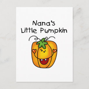 Carte Postale T-shirts et cadeaux de Nana's Little Citrouille