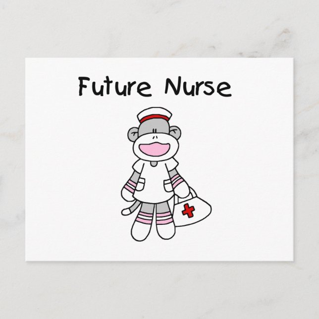 Carte Postale T-shirts et cadeaux d'infirmière pour l'avenir du  (Devant)
