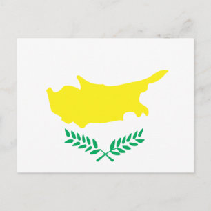 Carte Postale T-shirts et cadeaux du drapeau chypriote