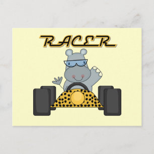 Carte Postale T-shirts et cadeaux hippo de course