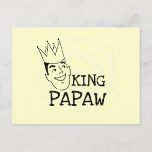 Carte Postale T-shirts et cadeaux King Papaw