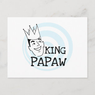 Carte Postale T-shirts et cadeaux King Papaw