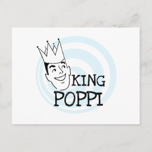 Carte Postale T-shirts et cadeaux King Poppi