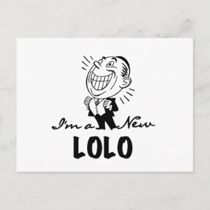 Carte Postale T-shirts et cadeaux Lolo neufs souriants
