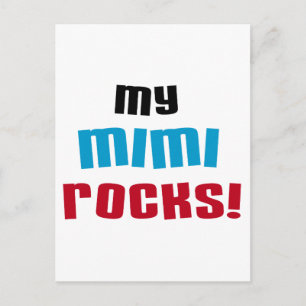 Carte Postale T-shirts et cadeaux My Mimi Rocks