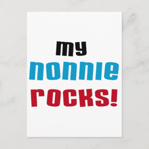 Carte Postale T-shirts et cadeaux My Nonnie Rocks