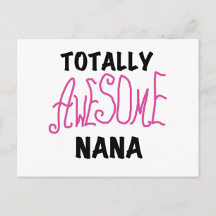 Carte Postale T-shirts et cadeaux Nana Pink totalement géniaux