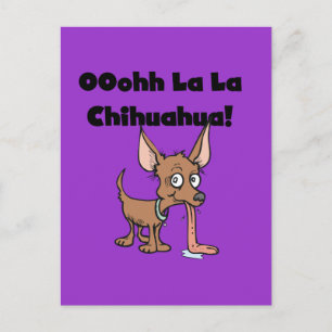 Carte Postale T-shirts et cadeaux Oohh La La Chihuahua