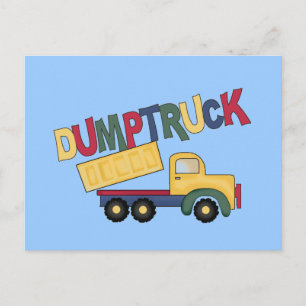 Carte Postale T-shirts et cadeaux pour camions à benne