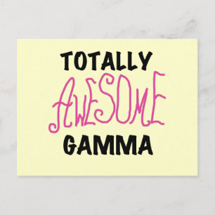 Carte Postale T-shirts et cadeaux roses gamma totalement