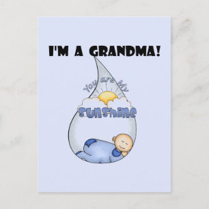 Carte Postale T-shirts et cadeaux Sunshine-Boy de grand-mère