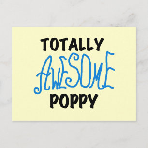 Carte Postale T-shirts et GIfts Poppy absolument géniaux