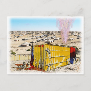 Carte Postale Tabernacle en plein milieu, configuration