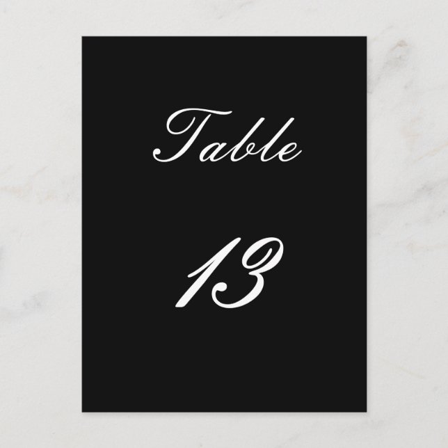 Carte Postale Tableau 13 (Devant)