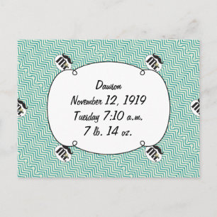 Carte Postale Tableau de bord M. Jaune et vert