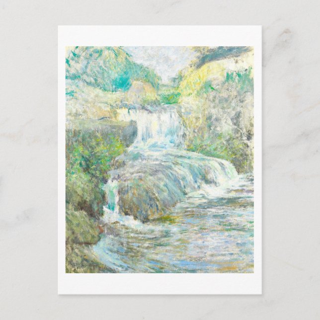 Carte Postale Tableau de cascade (Devant)