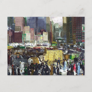 Carte Postale Tableau de George Bellows à New York en 1911