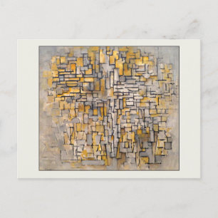Carte Postale Tableau No 2 Composition No VII Piet Mondrian