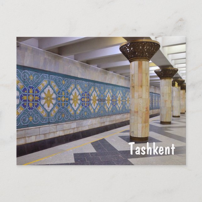 Carte Postale Tachkent, Ouzbékistan (Devant)