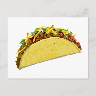 Carte Postale Taco