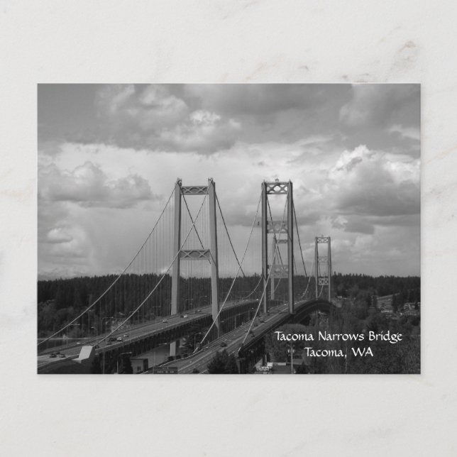Carte postale Tacoma Narrow Bridge (Devant)