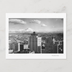 Carte Postale Tacoma, WA Vue de Rainier des Arts Médicales
