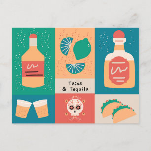 Carte Postale Tacos & Tequila
