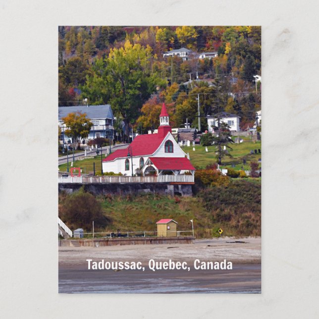 Carte Postale Tadoussac, Québec, Canada (Devant)