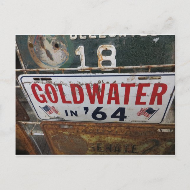 Carte Postale Tag Goldwater antique (Devant)