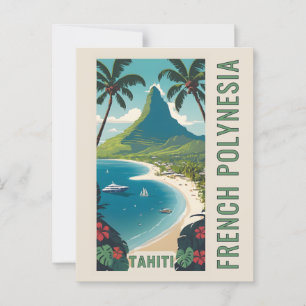 Carte Postale Tahiti