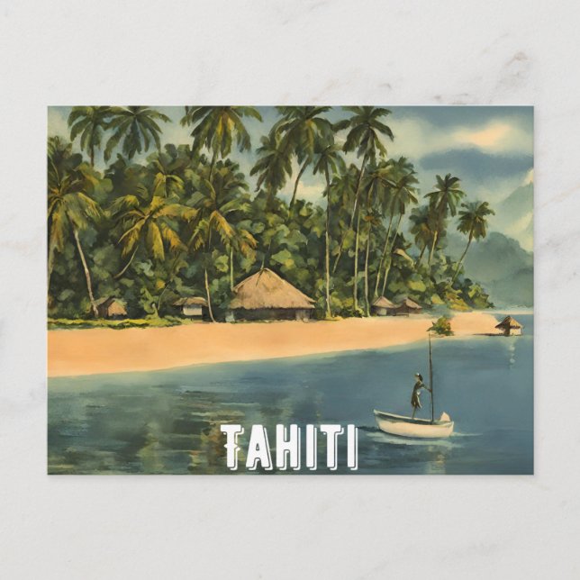 Carte Postale Tahiti (6) (Devant)