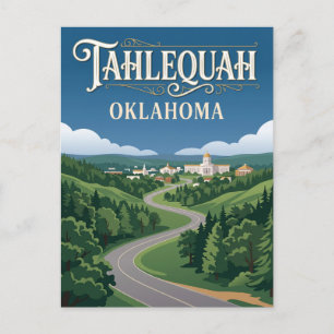 Carte Postale Tahlequah États-Unis