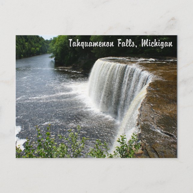 Carte Postale Tahquamenon Falls, Paradise, Michigan (Devant)