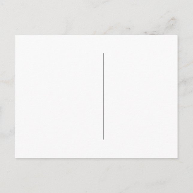 Carte postale, Taille : Carte postale standard, Pa (Dos)