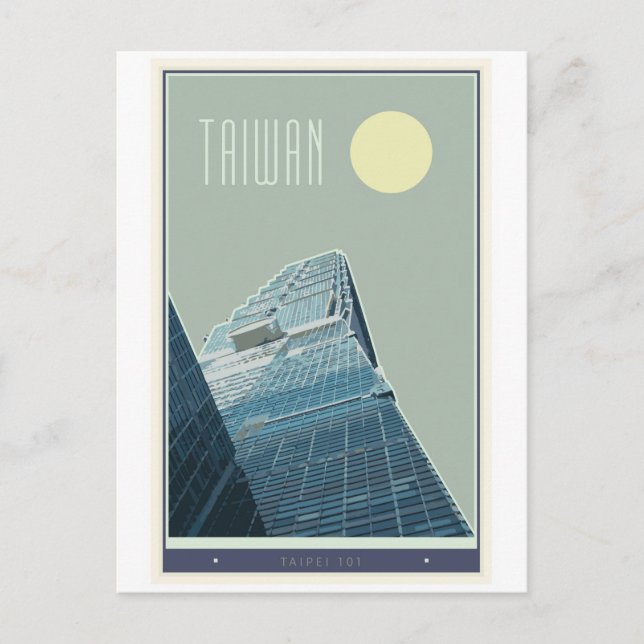 Carte Postale Taïwan (Devant)