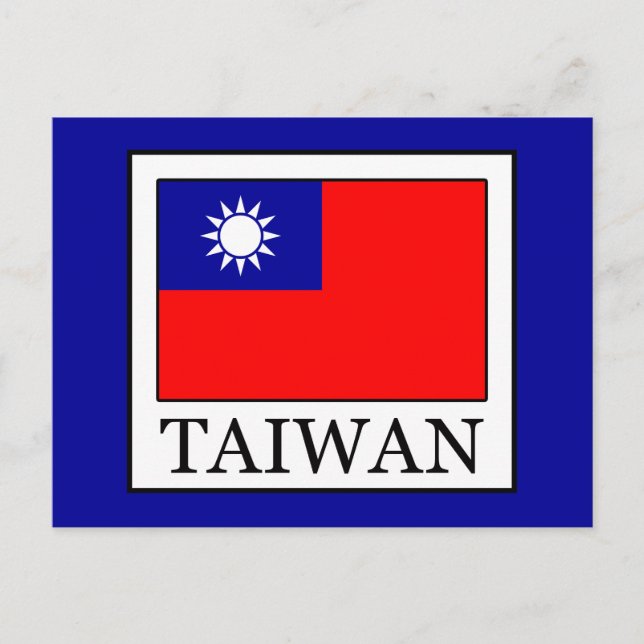 Carte Postale Taïwan (Devant)