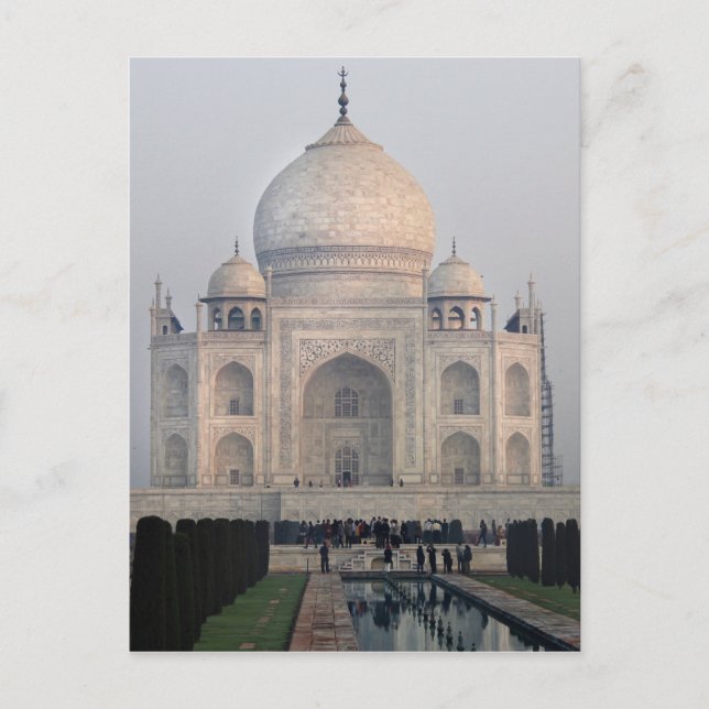 Carte Postale Taj Mahal (Devant)