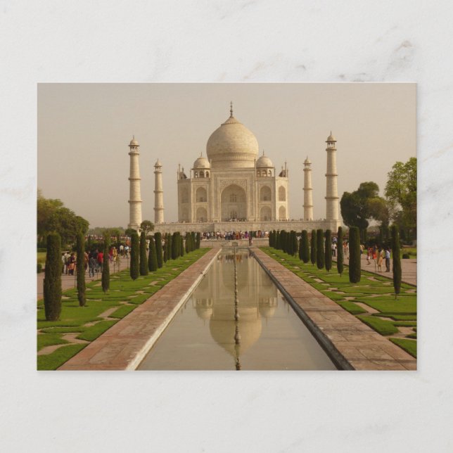 Carte Postale Taj Mahal (Devant)